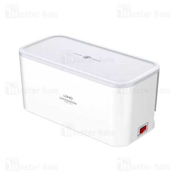 چند راهی برق و شارژر وایرلس الدینیو LDNIO SCW5354 دارای 3 پورت